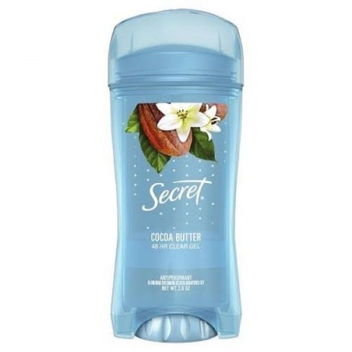 Secret Cocoa Butter 48Hr Clear Gel Deodorant and Antiperspirant