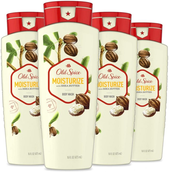 Old Spice Moisturize Body Wash with Shea Butter
