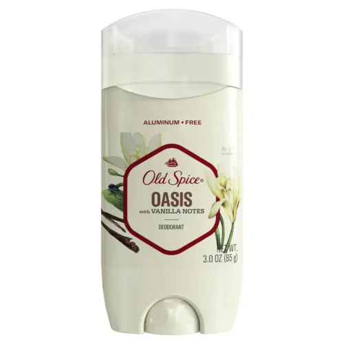 Old Spice Men's Deodorant, Aluminum-Free, Oasis with Vanilla Notes, 85g